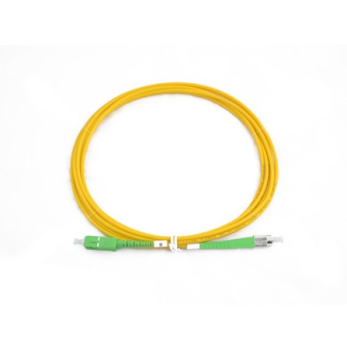 Оптический патчкорд FC/APC-FC/APC SingleMode, Simplex, 3m Cor-X (Patchcord OFPC-FC/APC-FC/APC-3)
