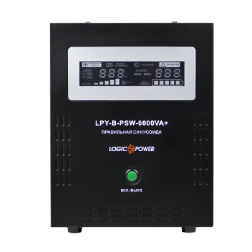 Источник бесперебойного питания LogicPower LPY- B - PSW-6000VA+, 48V (6615)