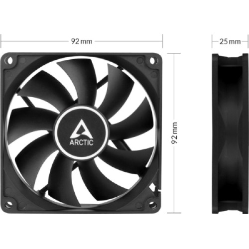 Кулер для корпуса Arctic F9 PWM PST (ACFAN00214A)