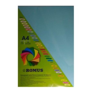 Бумага Romus A4 80 г/м2 100sh Sky-blue (R51147)
