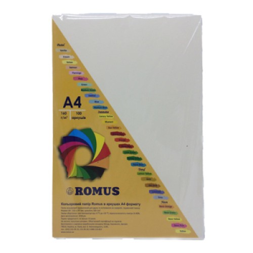 Бумага Romus A4 160 г/м2 100sh Ivory (R51451)
