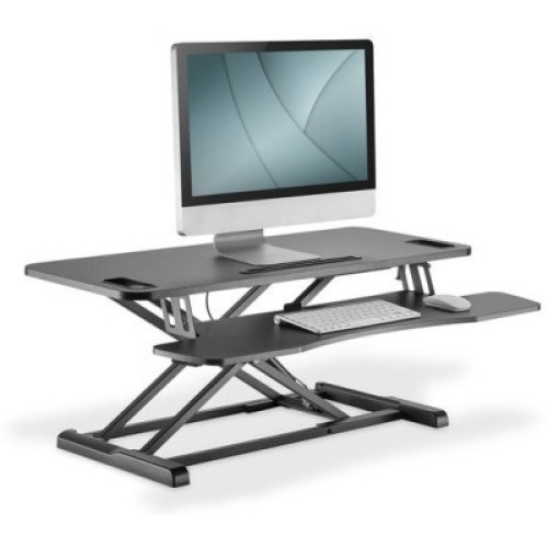 Столик для ноутбука Digitus Ergonomic Workspace Riser, 11-46cm, black (DA-90380-1)