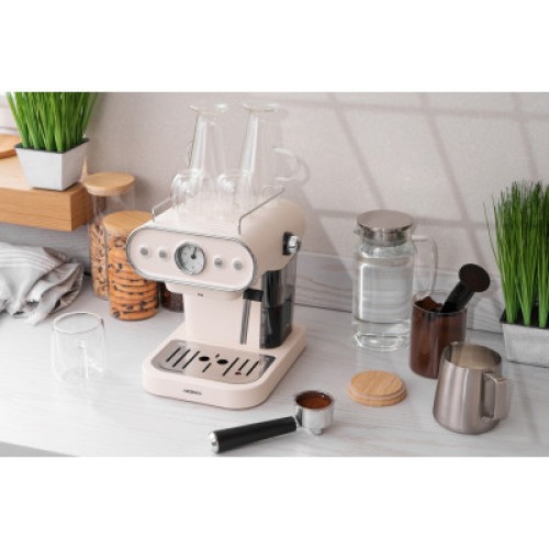 Рожковая кофеварка эспрессо Ardesto FCM-E15BG Рожковая кофеварка эспрессо Ardesto FCM-E15BG