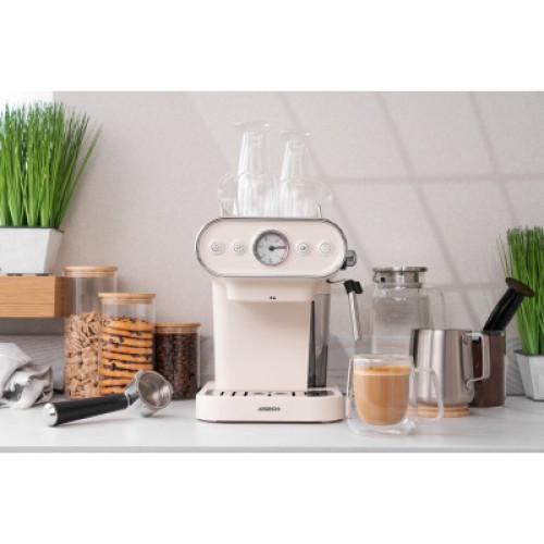 Рожковая кофеварка эспрессо Ardesto FCM-E15BG Рожковая кофеварка эспрессо Ardesto FCM-E15BG