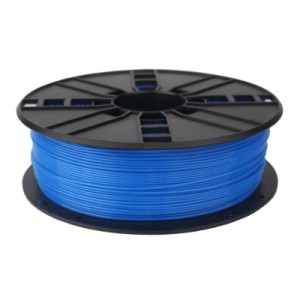 Пластик для 3D-принтера Gembird PLA, 1.75 мм, 1кг, blue, fluorescent (3DP-PLA1.75-01-FB)
