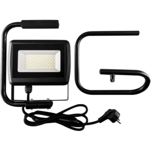 Прожектор Neo Tools алюминий 220В 50Вт 4500 люмен SMD LED, кабель 2 м с вилкой (99-063)