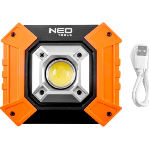 Прожектор Neo Tools 10 Вт, 750 люмен, функция PowerBank (99-038)