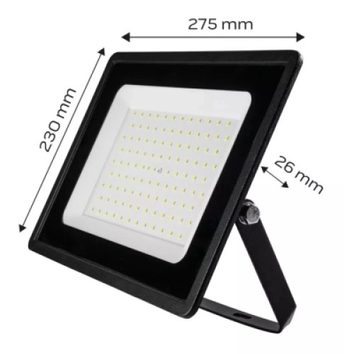 Прожектор Neo Tools алюминий, 220 В, 100Вт, 8000 люмен, SMD LED, кабель 0.3м без (99-054)