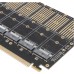 Контроллер Frime PCI-E-5xM.2 (B Key) WCH382L (ECF-PCIEtoSSD010)