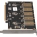 Контроллер Frime PCI-E-5xM.2 (B Key) WCH382L (ECF-PCIEtoSSD010)