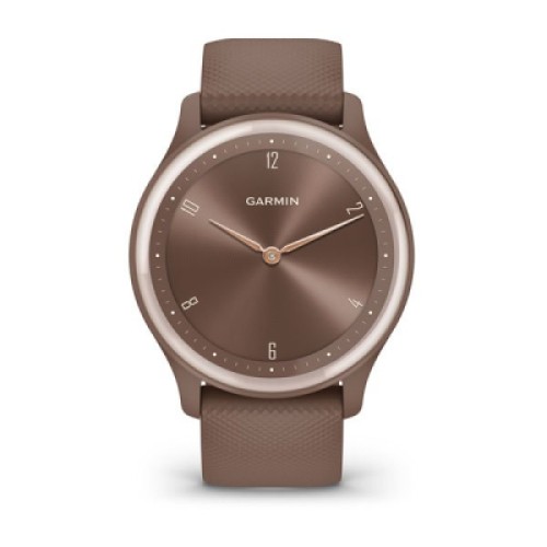 Смарт-годинник Garmin vivomove Sport, Cocoa, Silicone (010-02566-02)