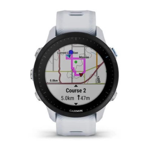 Смарт-годинник Garmin Forerunner 955, Non-Solar, White, GPS (010-02638-31)