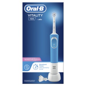 Електрична зубна щітка Oral-B Vitality D100.413.1 PRO Sens Clean Blue