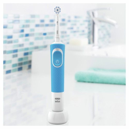 Электрическая зубная щетка Oral-B Vitality D100.413.1 PRO Sens Clean Blue