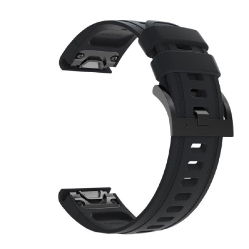 Ремешок для смарт-часов Armorstandart Silicone 20mm для Garmin Fenix 5s/6s Black (ARM60799)