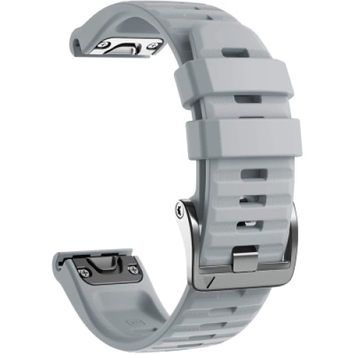 Ремінець до смарт-годинника Armorstandart Silicone 22mm для Garmin Fenix 5/6 Grey (ARM60797)