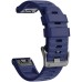 Ремешок для смарт-часов Armorstandart Silicone 22mm для Garmin Fenix 5/6 Dark Blue (ARM60807)