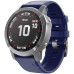 Ремешок для смарт-часов Armorstandart Silicone 22mm для Garmin Fenix 5/6 Dark Blue (ARM60807)