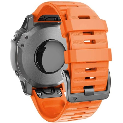 Ремешок для смарт-часов Armorstandart Silicone 22mm для Garmin Fenix 5/6 Orange (ARM60806)