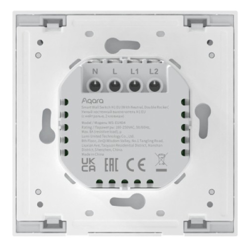 Умный выключатель Aqara H1 (WS-EUK04)