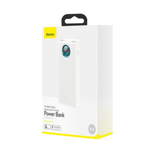 Батарея универсальная Baseus Amblight 30000mAh 65W, 6A, QC3.0, PD3.0, cable Type-C/100W (PPLG-A02)