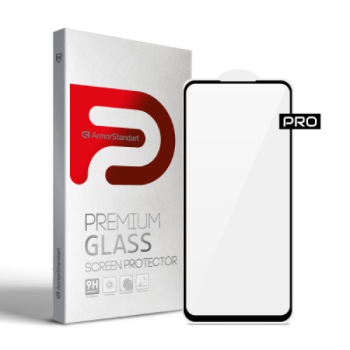 Стекло защитное Armorstandart Pro OPPO A55 4G Black (ARM61035)