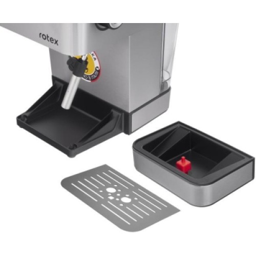 Рожковая кофеварка эспрессо Rotex RCM750-S