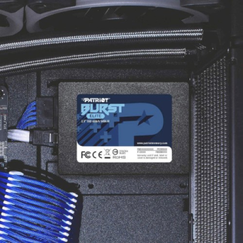 Накопитель SSD 2.5" 960GB Burst Elite Patriot (PBE960GS25SSDR)