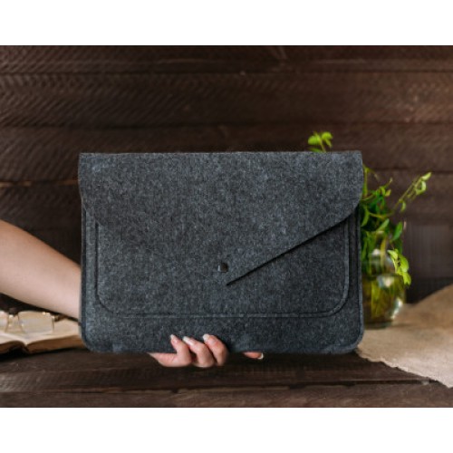 Чехол для ноутбука Gmakin 14 Macbook Pro, Dark Gray (GM62-14)