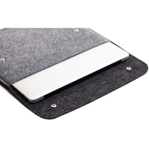 Чехол для ноутбука Gmakin 14 Macbook Pro, Black/Gray (GM05-14)