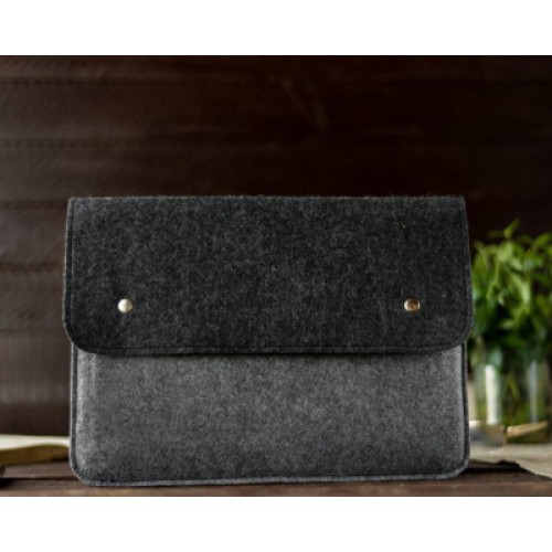 Чехол для ноутбука Gmakin 14 Macbook Pro, Black/Gray (GM05-14)