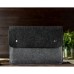 Чехол для ноутбука Gmakin 14 Macbook Pro, Black/Gray (GM05-14)
