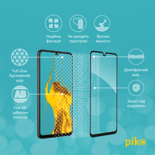 Стекло защитное Piko Samsung A33 5G (1283126522420)
