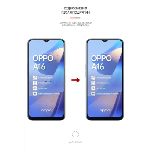 Пленка защитная Armorstandart Anti-Blue OPPO A16 (ARM61204)