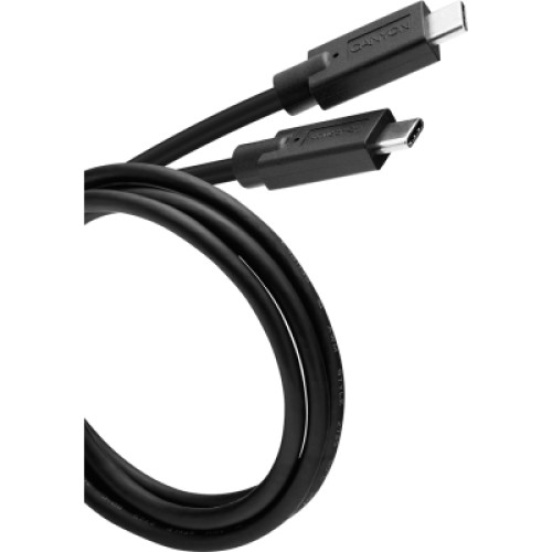 Дата кабель USB-C to USB-C 1.2m 100W 20V/ 5A black Canyon (CNS-USBC9B) Дата кабель USB-C to USB-C 1.2m 100W 20V/ 5A black Canyon (CNS-USBC9B)