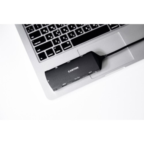 Порт-репликатор Canyon 8-in-1 USB-C (CNS-TDS15)