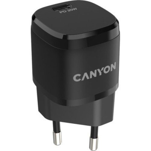 Зарядное устройство Canyon PD 20W black (CNE-CHA20B05)