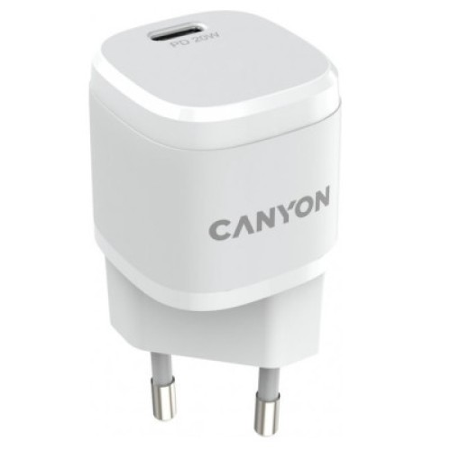 Зарядное устройство Canyon PD 20W white (CNE-CHA20W05)
