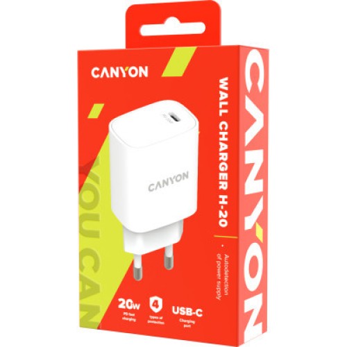 Зарядное устройство Canyon PD 20W (CNE-CHA20W02)