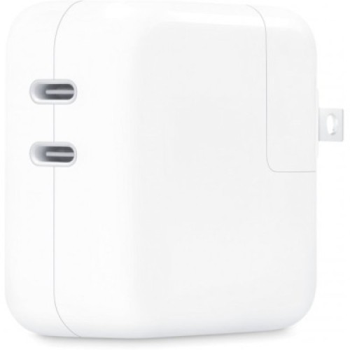 Зарядное устройство Apple 35W Dual USB-C Port Power Adapter, Model А2676 (MNWP3ZM/A)