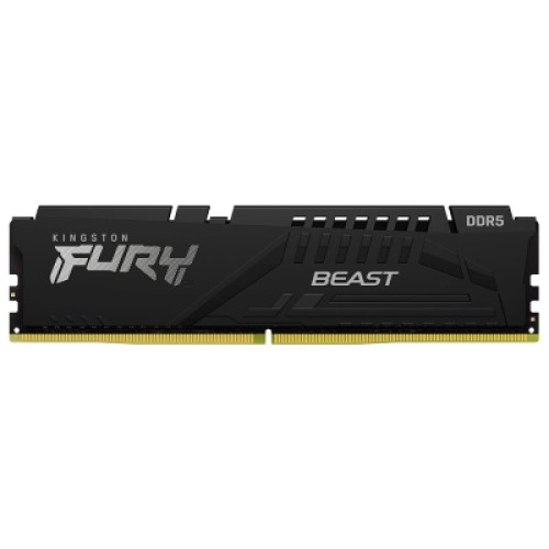 Модуль памяти для компьютера DDR5 16GB 5200 MHz Beast AM5 Black Kingston Fury (ex.HyperX) (KF552C36BBE-16)