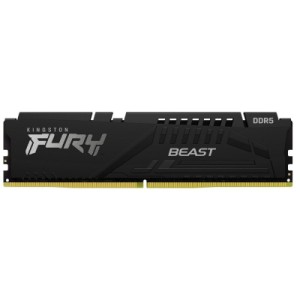 Модуль памяти для компьютера DDR5 32GB (2x16GB) 5600 MHz Beast AM5 Black Kingston Fury (ex.HyperX) (KF556C36BBEK2-32)