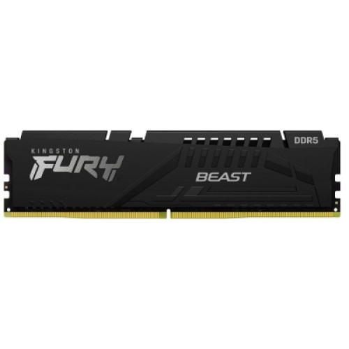 Модуль памяти для компьютера DDR5 32GB (2x16GB) 5600 MHz Beast AM5 Black Kingston Fury (ex.HyperX) (KF556C36BBEK2-32)