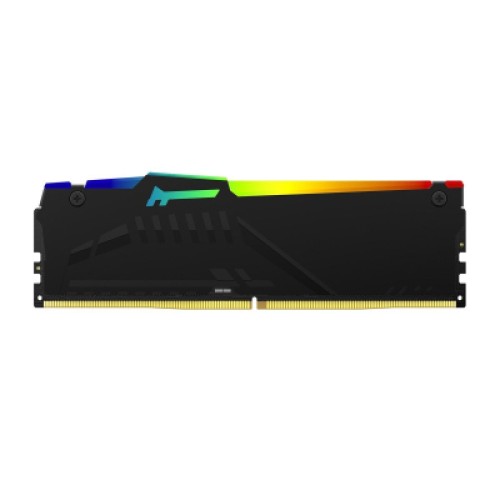 Модуль памяти для компьютера DDR5 32GB (2x16GB) 5200 MHz Beast RGB AM5 Black Kingston Fury (ex.HyperX) (KF552C36BBEAK2-32)