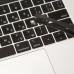 Наклейка на клавиатуру XoKo микро-наклейка прозрачная 47 keys UA/rus white (XK-MCR-47)