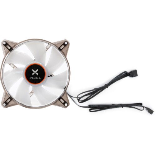 Кулер для корпуса Vinga RGB fan-07