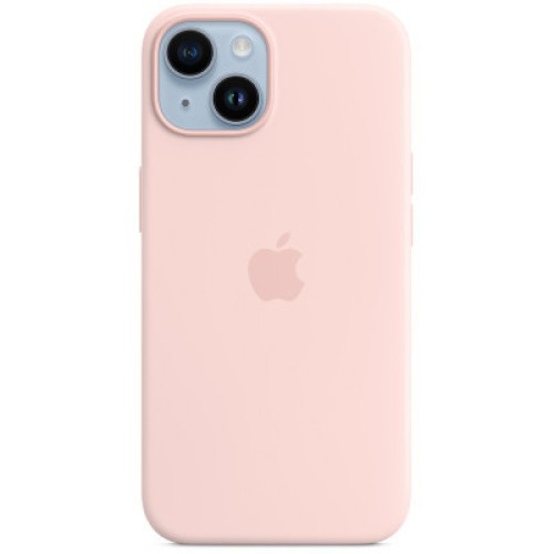 Чехол для мобильного телефона Apple iPhone 14 Silicone Case with MagSafe - Chalk Pink (MPRX3) Чехол для мобильного телефона Apple iPhone 14 Silicone Case with MagSafe - Chalk Pink (MPRX3)