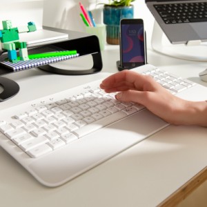 Клавиатура Logitech Signature K650 USB/Bluetooth UA Off-White (920-010977)