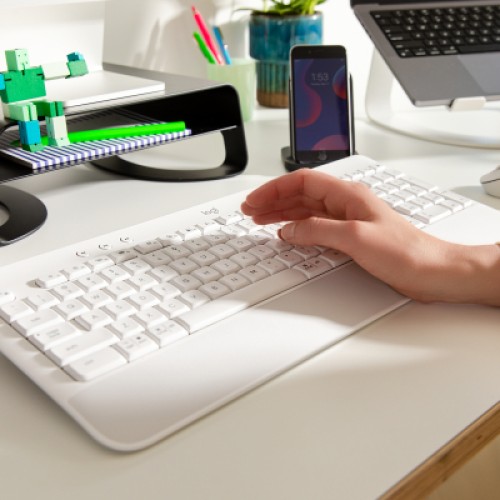 Клавиатура Logitech Signature K650 USB/Bluetooth UA Off-White (920-010977)