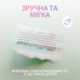Клавиатура Logitech G715 Aurora Wireless Gaming GX Red Lightspeed/Bluetooth UA Off-White (920-010692)